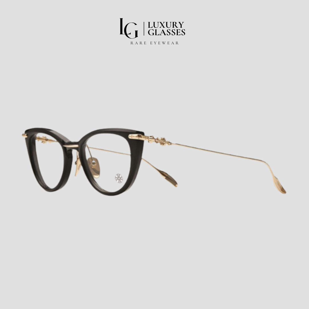 CHROME HEARTS NEW LOVER BLACK/GOLD PLATED