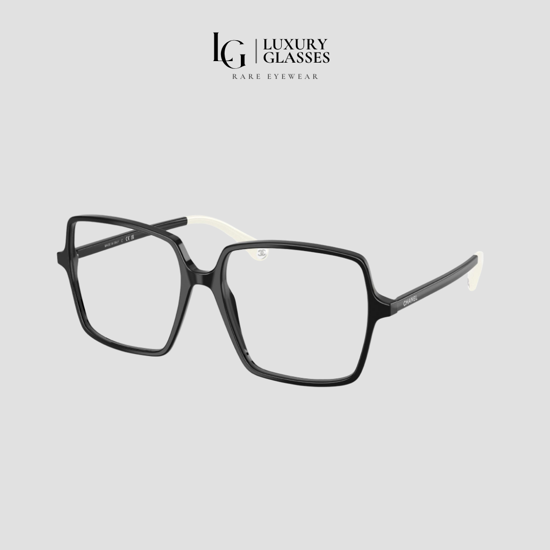 CHANEL 0CH3448 1656 BLACK WHITE