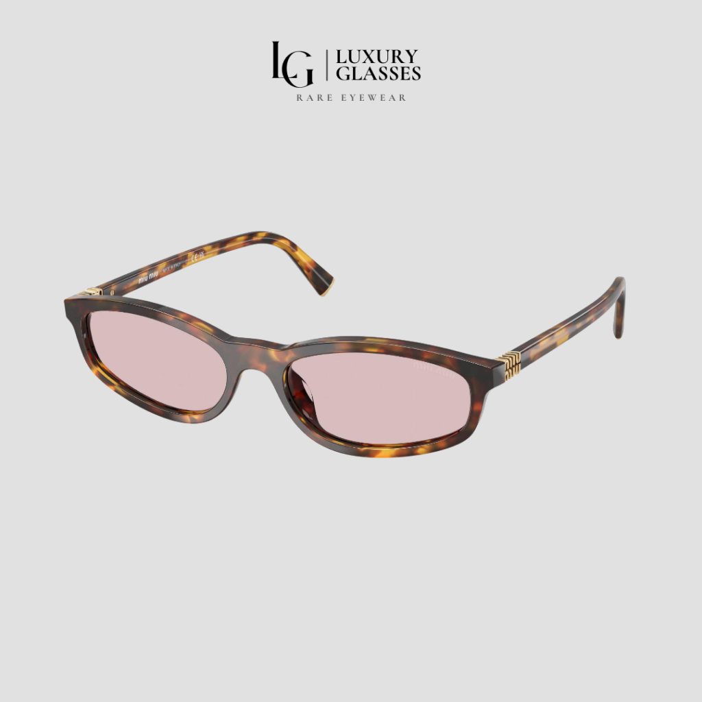 MIU MIU MU A06S 14L4I0 HONEY HAVANA PINK – 54-17-140