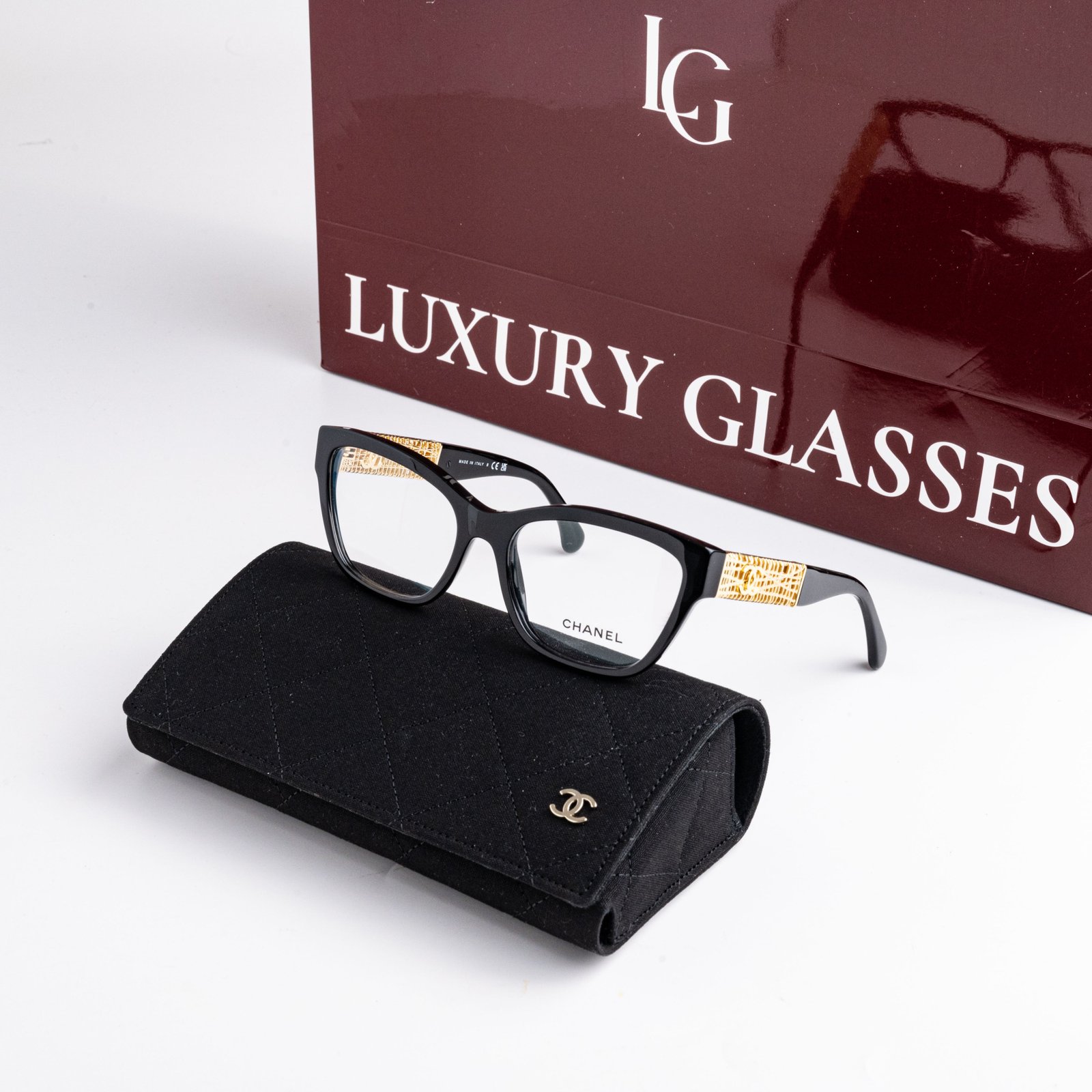 CHANEL 0CH3477 C622 BLACK