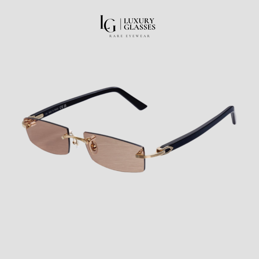 CARTIER CT0048O 002 BURNT SUGAR CUSTOM LENSES – 53-16-135 (1)