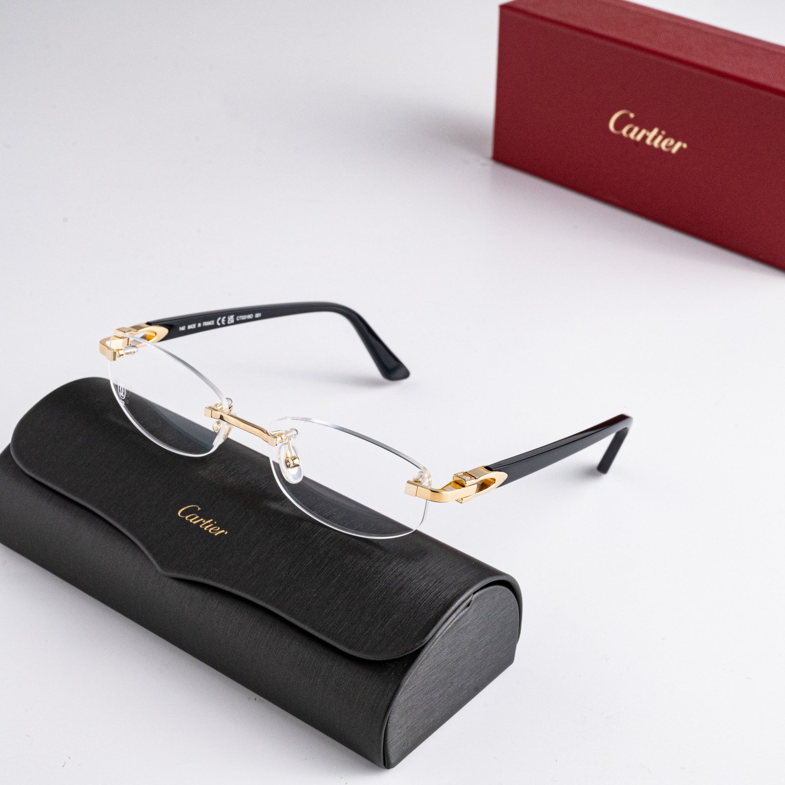 CARTIER CT0318O 001 BLACK GOLD