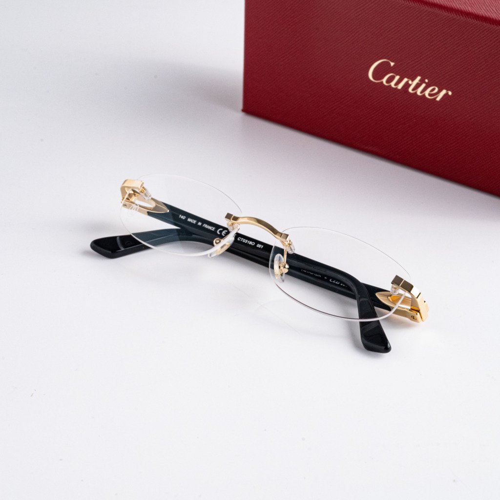 CARTIER CT0318O 001 BLACK GOLD – 52-16-140 (2)