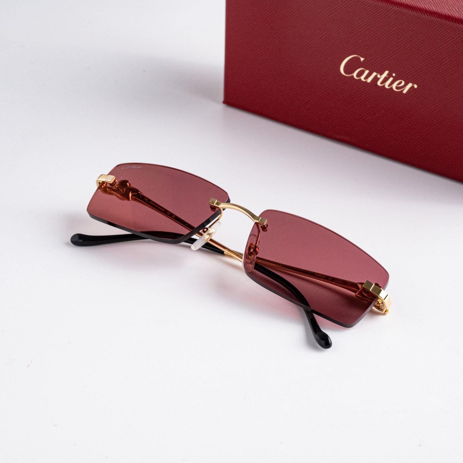 CARTIER CT0430S 009 GOLD RED – 58-15-140 (2)