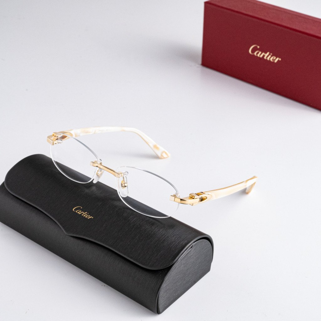 CARTIER CT0455OJ 003 BEIGE – 52-16-135 (1)