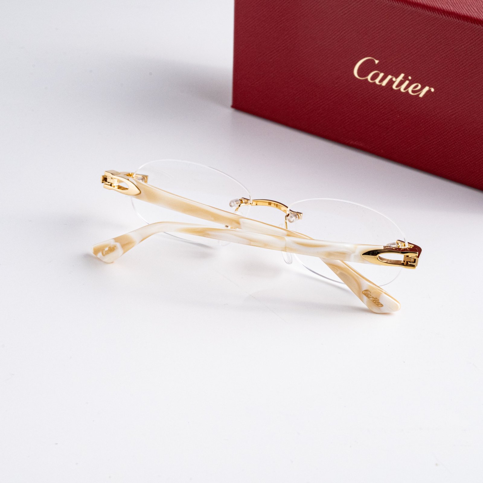 CARTIER CT0455OJ 003 BEIGE – 52-16-135 (3)