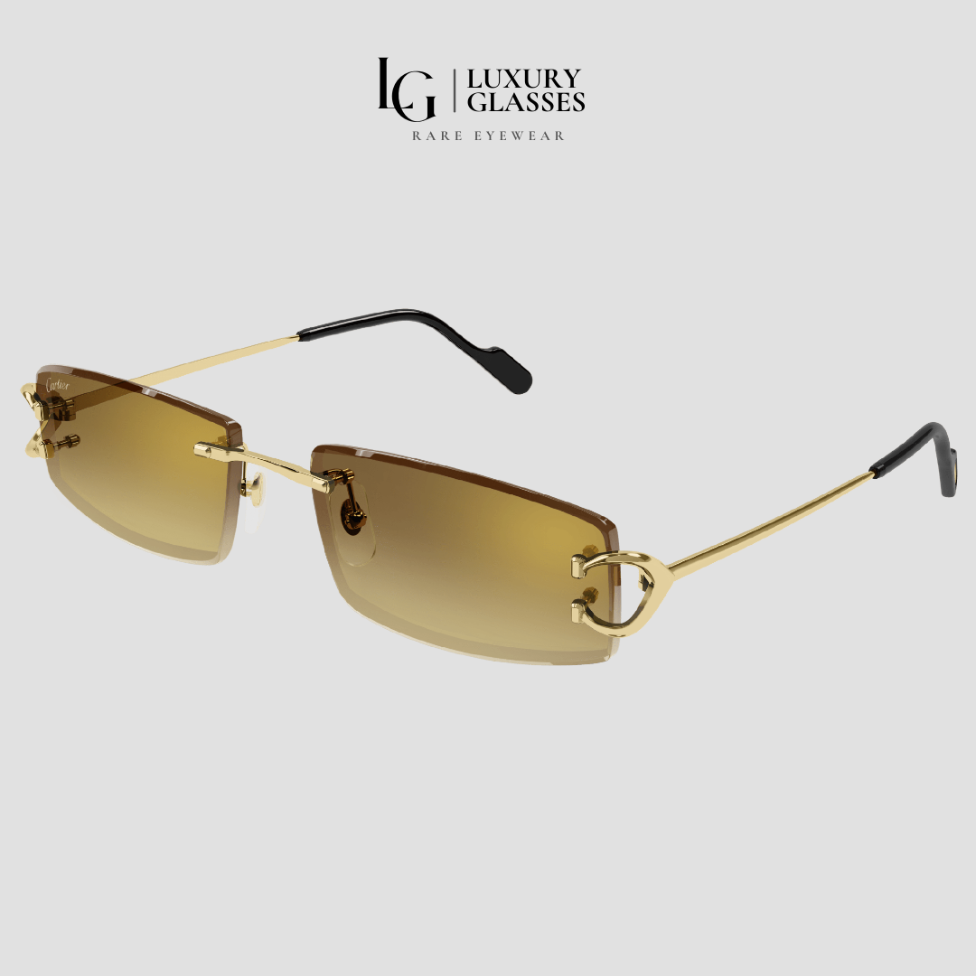 CARTIER CT0465S 004 GOLD BROWN