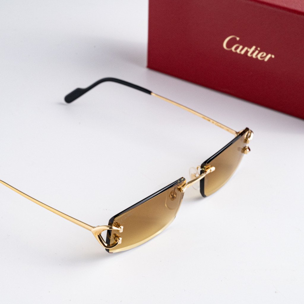 CARTIER CT0465S 004 GOLD BROWN – 56-18-145 (4)