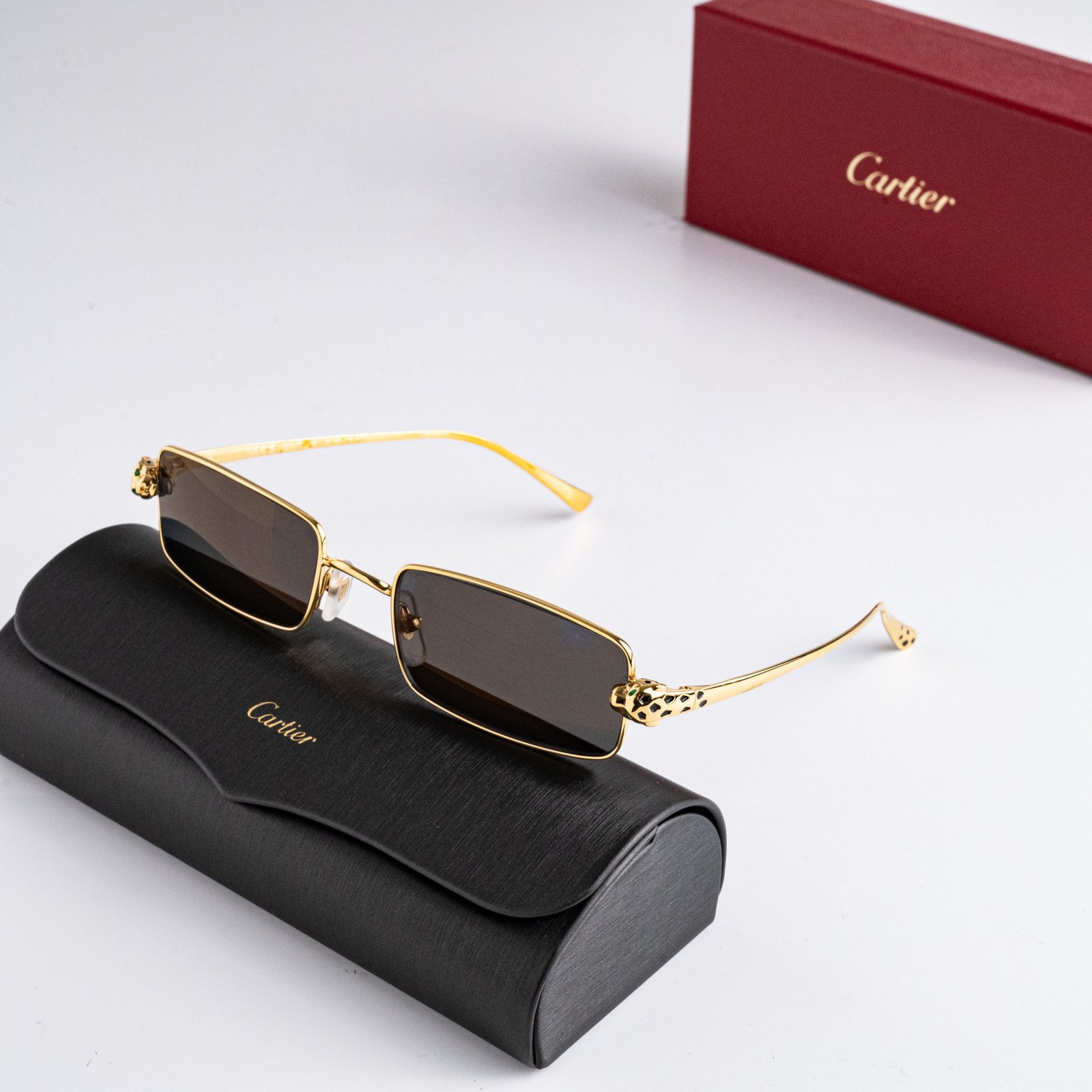 CARTIER CT0473S 001 GOLD GREY