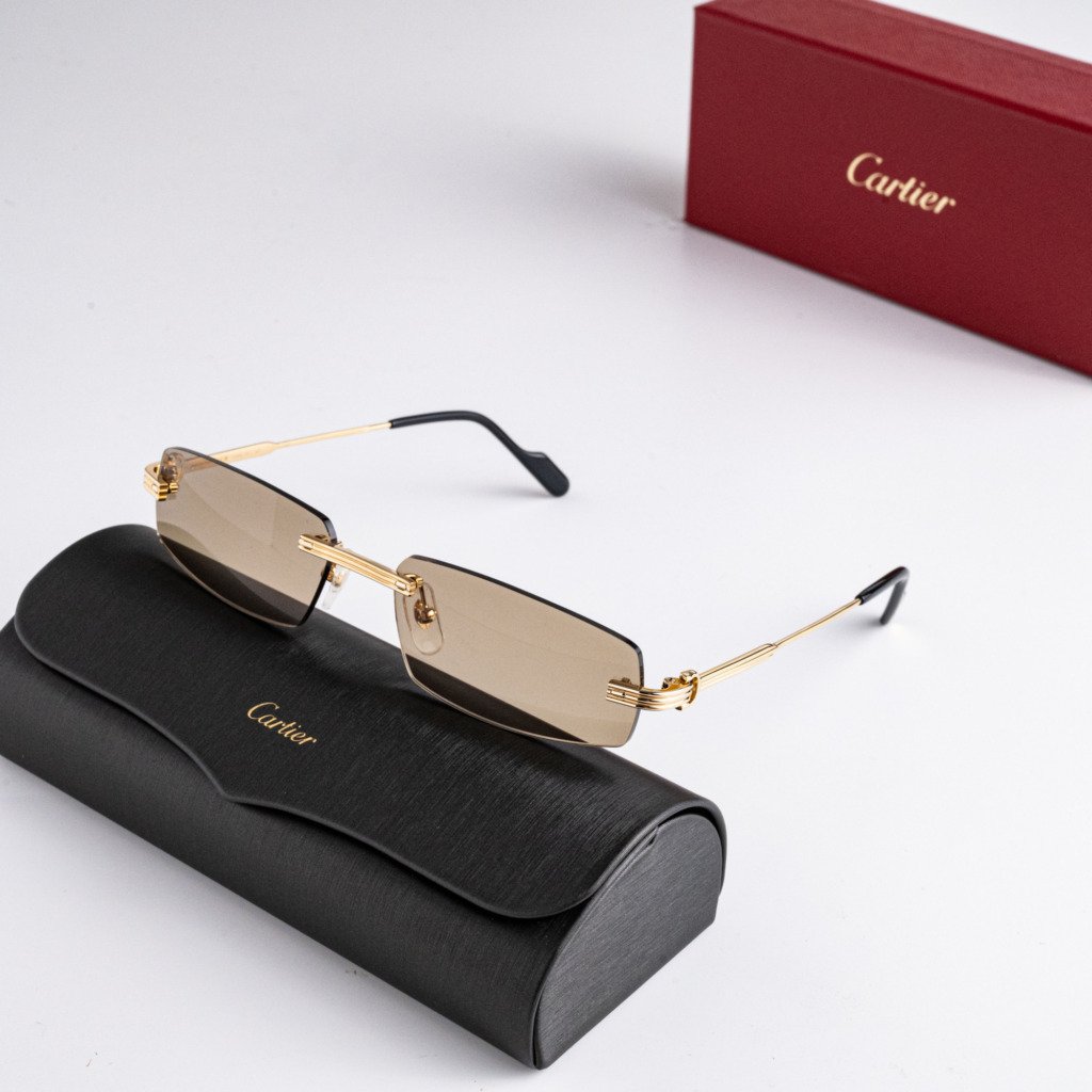 CARTIER CT0535S 003 GOLD BROWN – 57-17-145 (1)