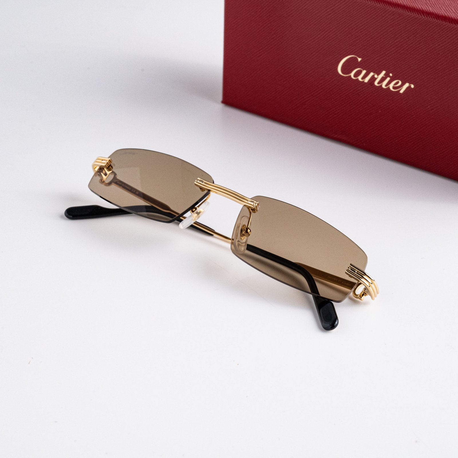 CARTIER CT0535S 003 GOLD BROWN – 57-17-145 (2)
