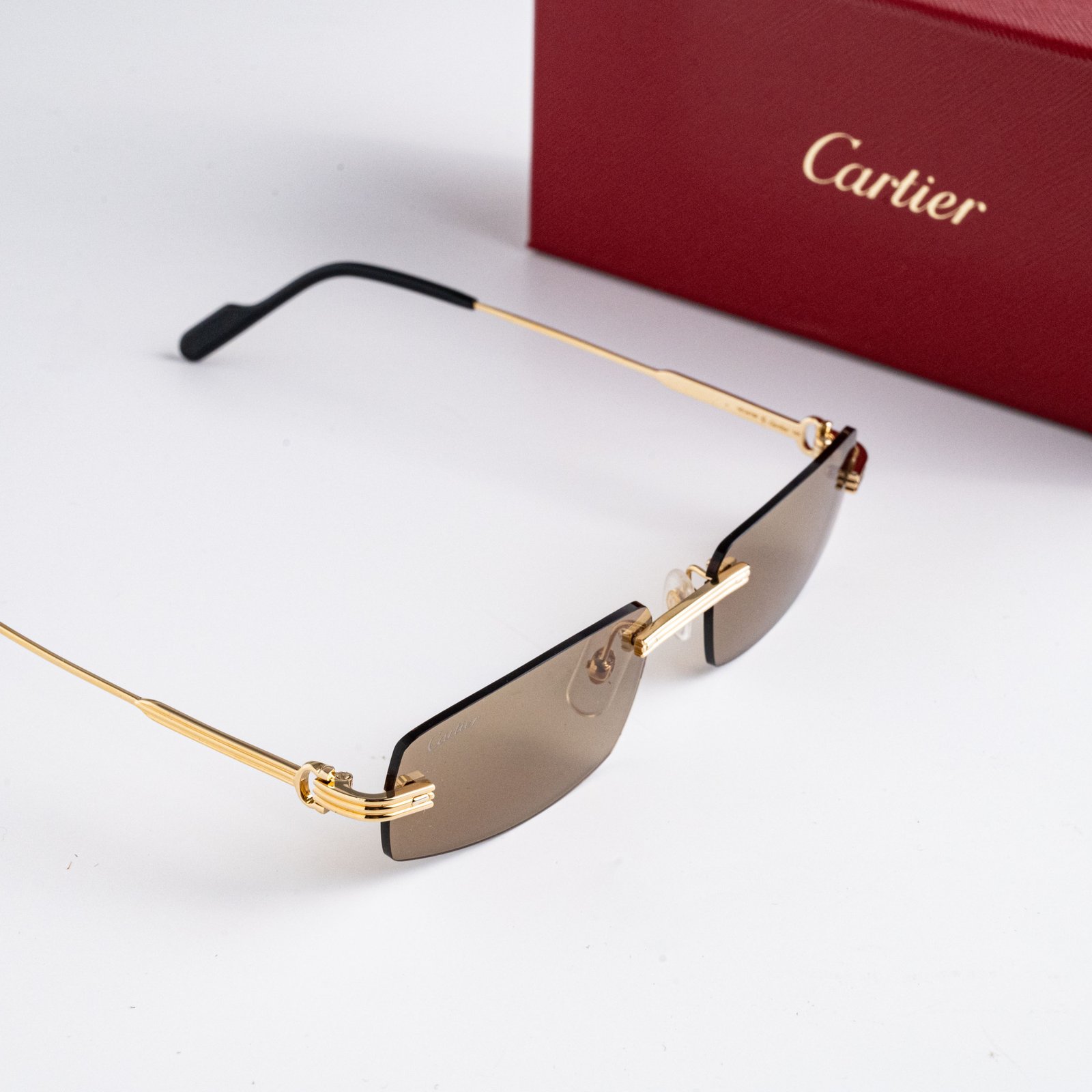 CARTIER CT0535S 003 GOLD BROWN – 57-17-145 (4)