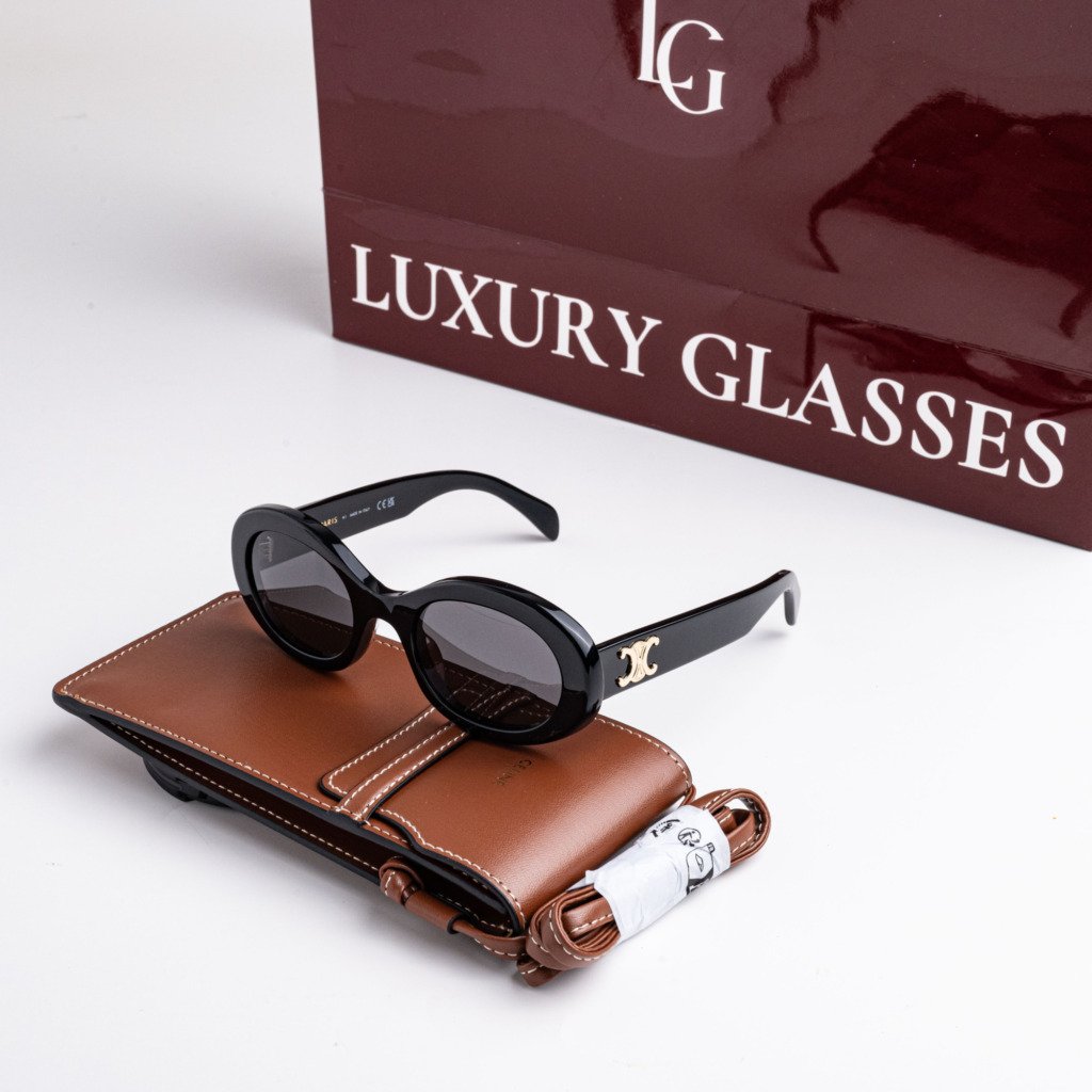 CELINE CL40194U 01A BLACK GREY – 52-22-145 (1)