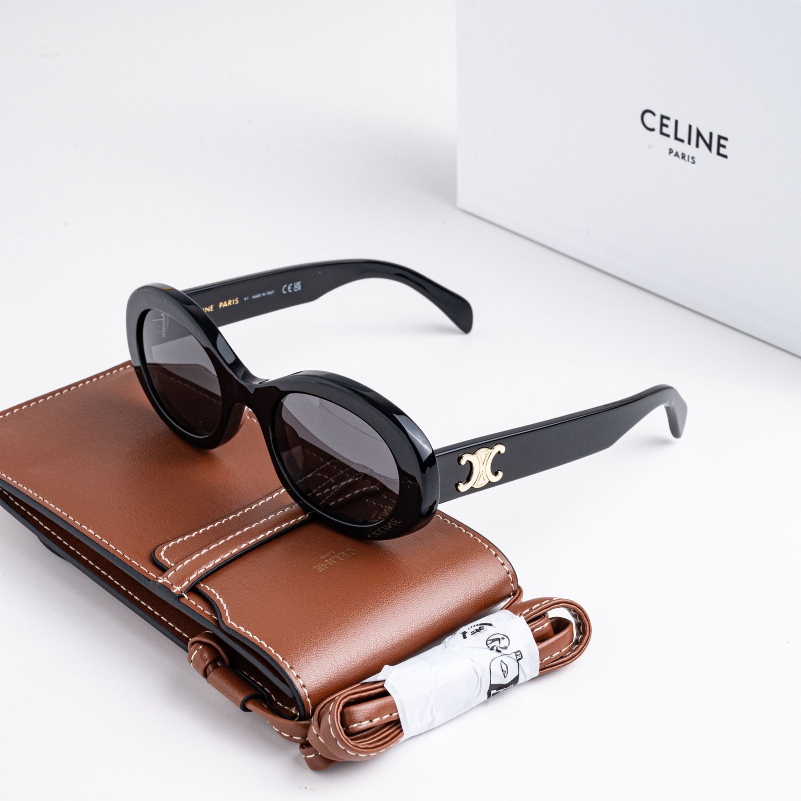 CELINE CL40194U 01A BLACK GREY – 52-22-145 (2)