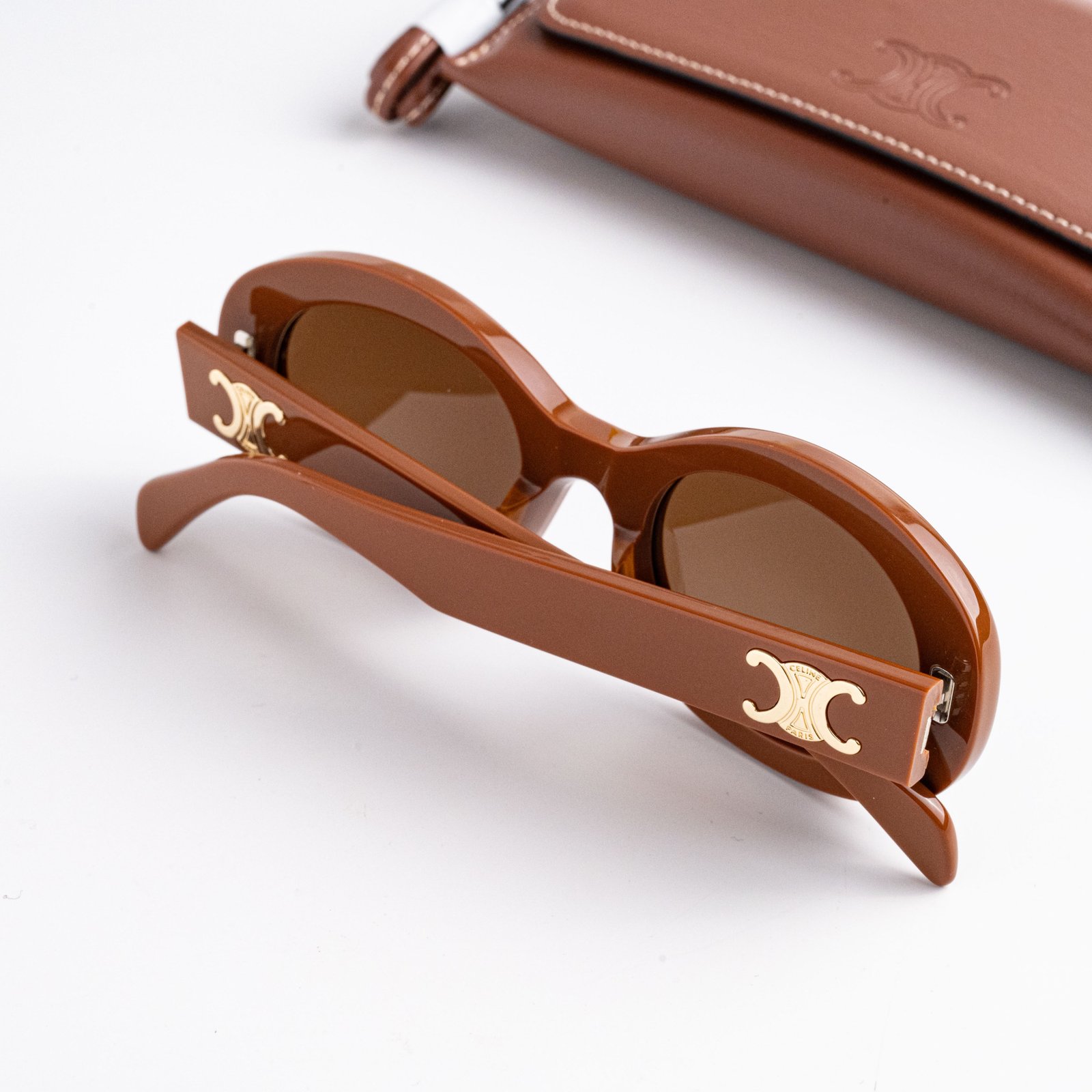 CELINE CL40194U 45E BROWN – 52-22-145 (3)