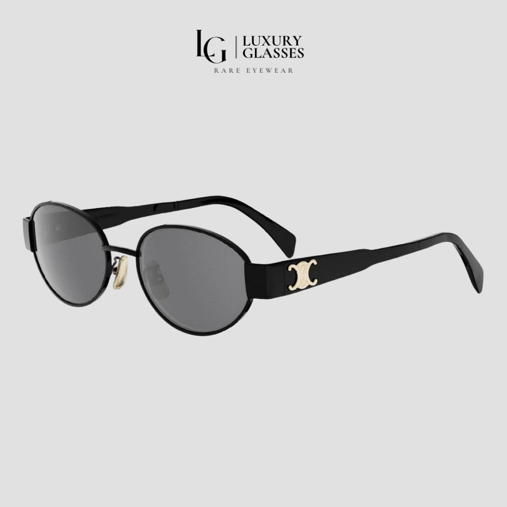 CELINE CL40235U 01A BLACK DARK – 54-18-135 (1)