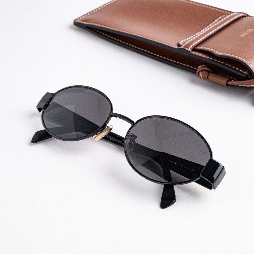 CELINE CL40235U 01A BLACK DARK – 54-18-135 (2)