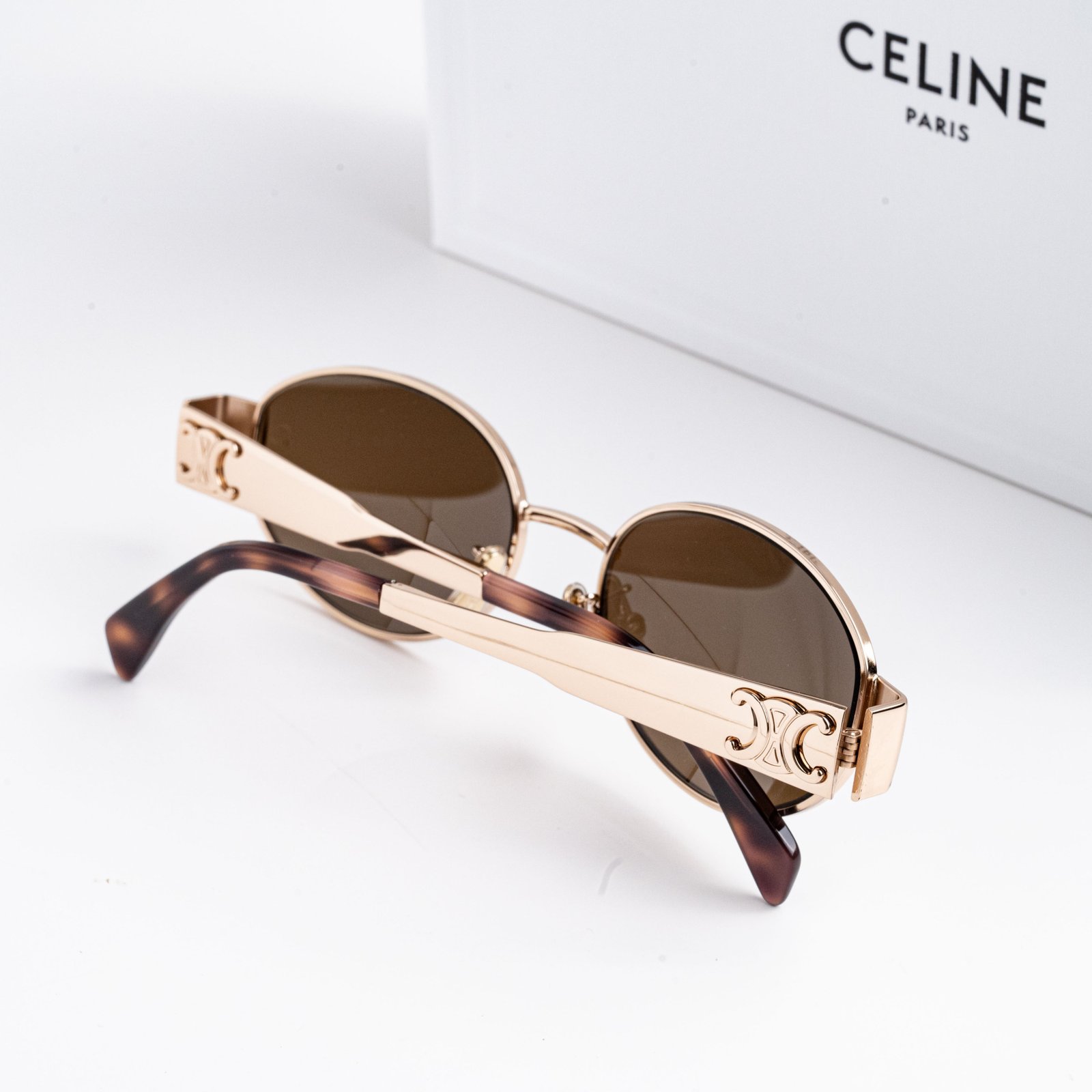 CELINE CL40235U 28E YELLOW BROWN – 54-18-135 (4)