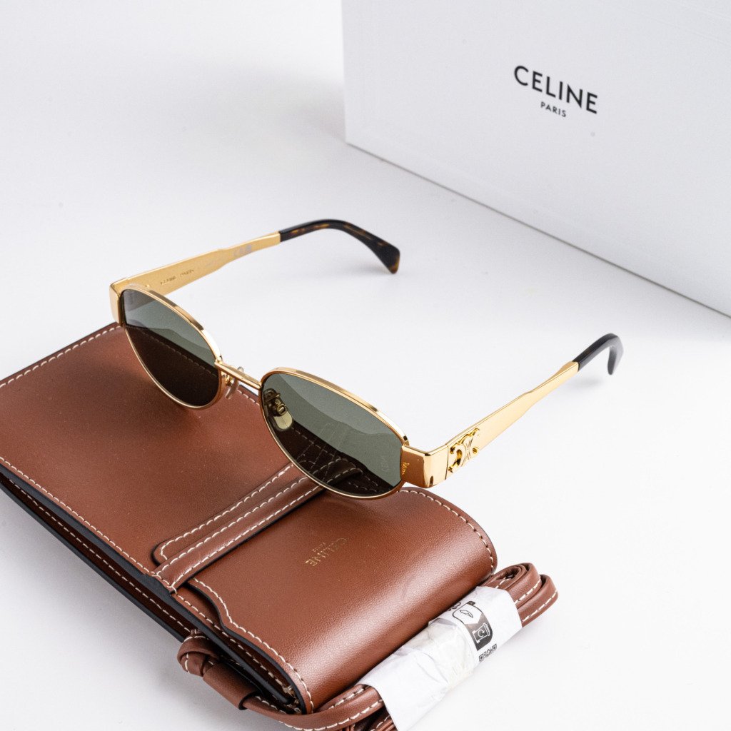 CELINE CL40235U 30N YELLOW GREEN – 54-18-135 (1)