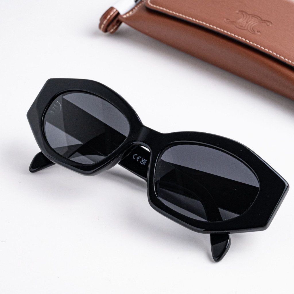 CELINE CL40238U 01A BLACK GREY – 55-19-145 (2)