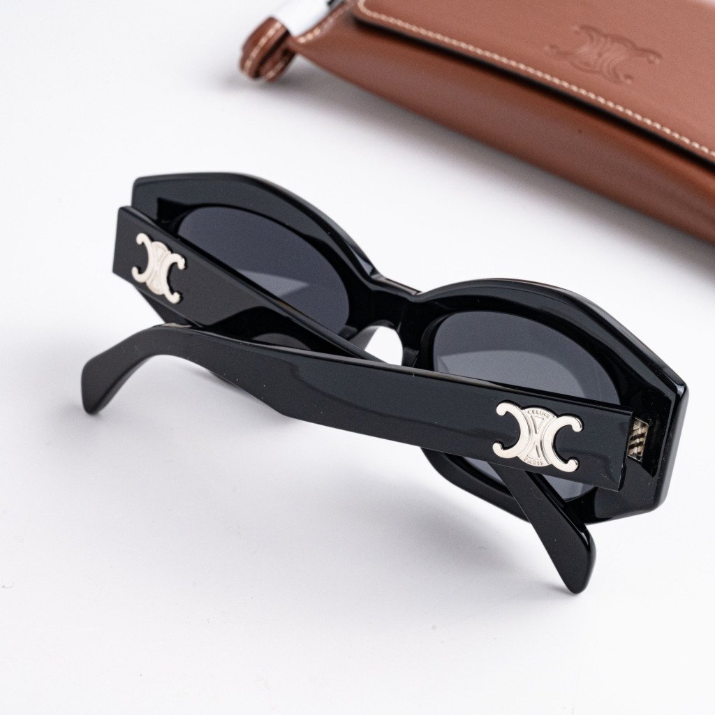 CELINE CL40238U 01A BLACK GREY – 55-19-145 (3)