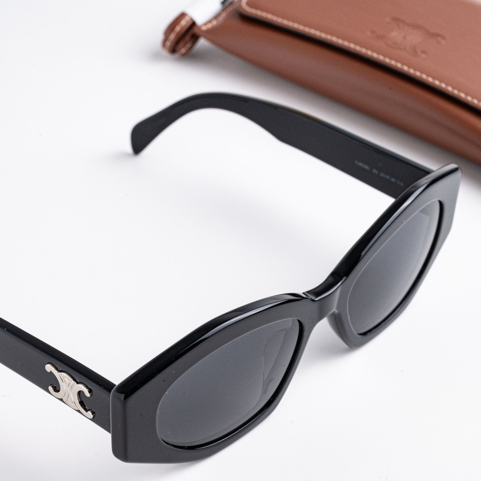 CELINE CL40238U 01A BLACK GREY – 55-19-145 (4)