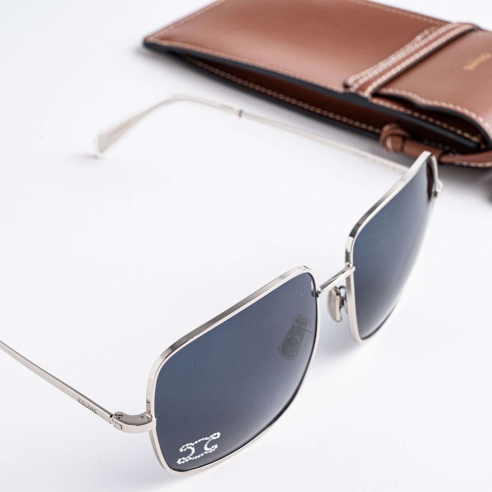 CELINE CL40284U 16V METAL BLUE – 59-16-140 (4)