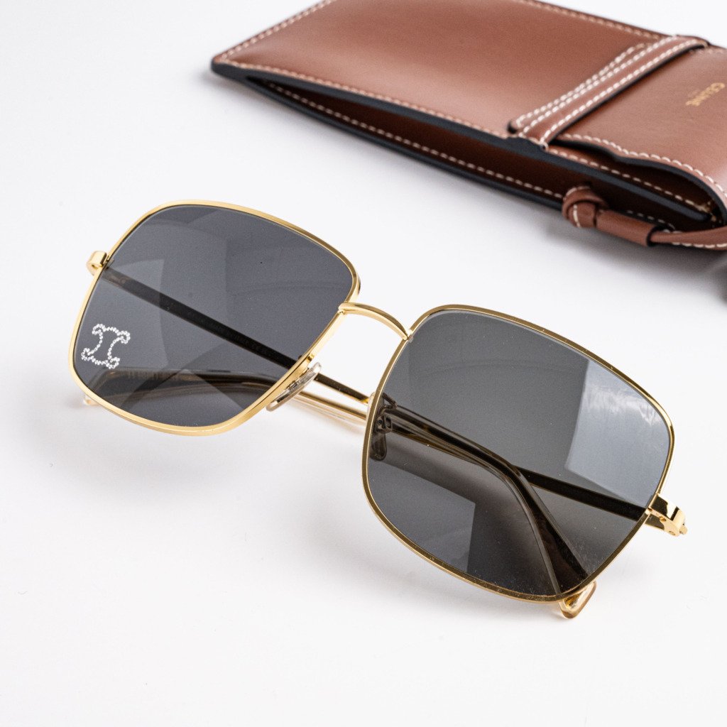 CELINE CL40284U 30A GOLD GREY – 59-16-140 (2)