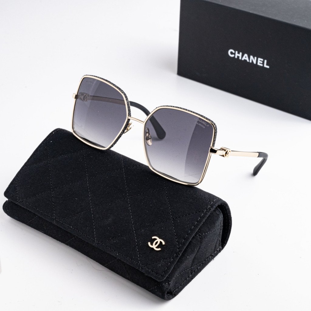 CHANEL 0CH4288Q C395S8 GOLD BLACK DARK – 57-17-140 (2)