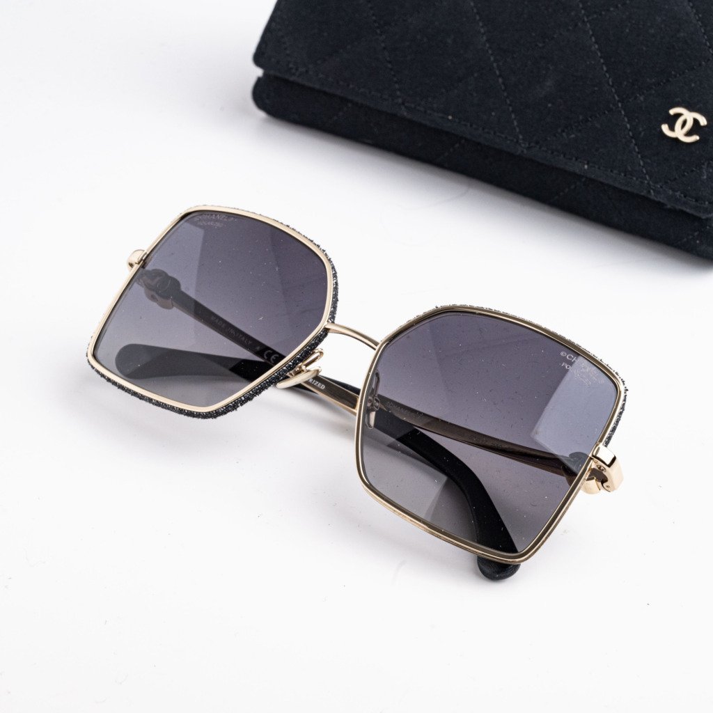 CHANEL 0CH4288Q C395S8 GOLD BLACK DARK – 57-17-140 (3)