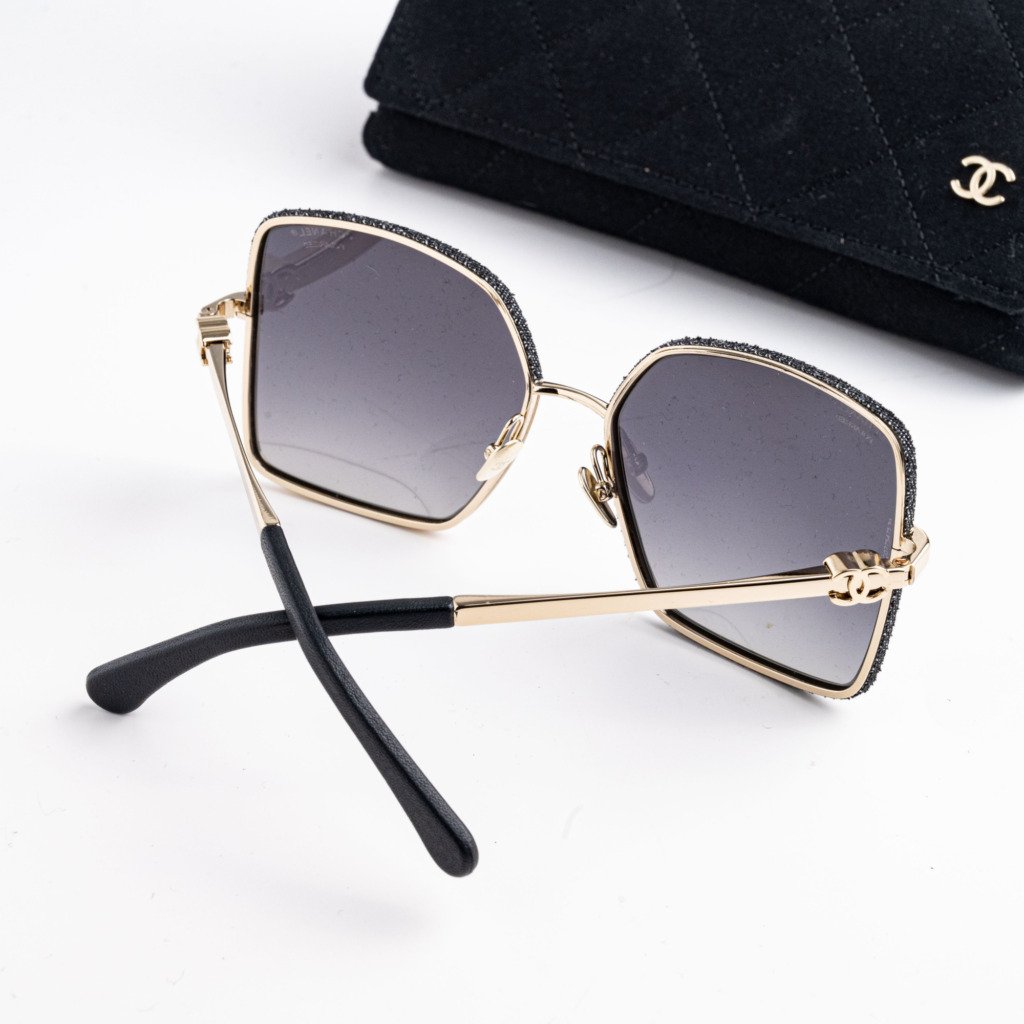 CHANEL 0CH4288Q C395S8 GOLD BLACK DARK – 57-17-140 (4)