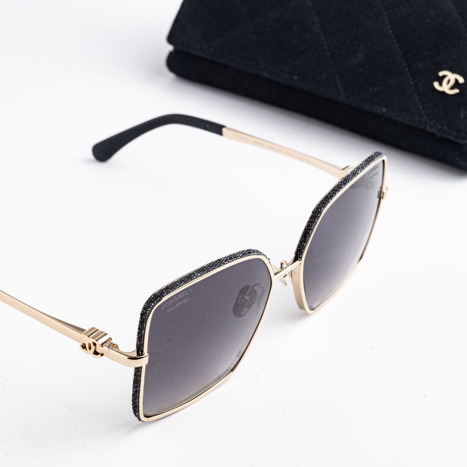 CHANEL 0CH4288Q C395S8 GOLD BLACK DARK – 57-17-140 (5)