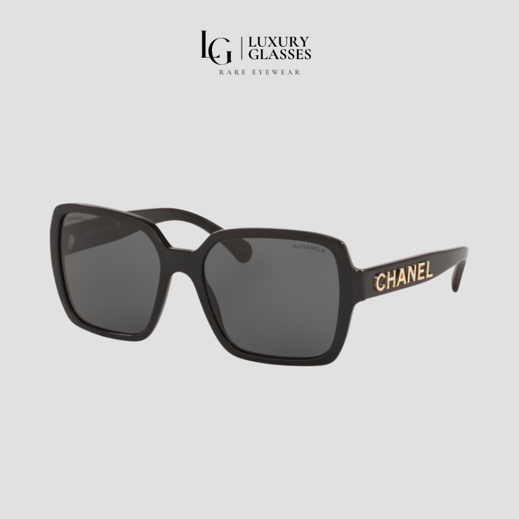 CHANEL 0CH5408 C622S4 BLACK GREY – 56-17-141 (1)