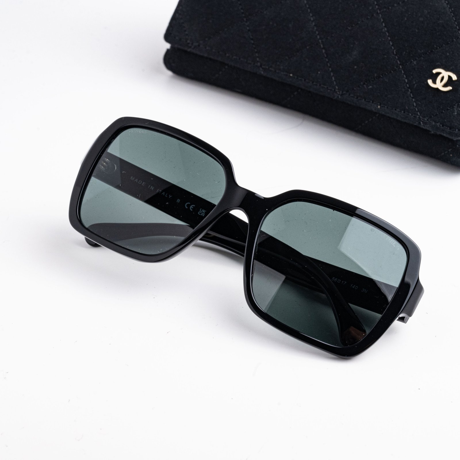 CHANEL 0CH5408 C622S4 BLACK GREY – 56-17-141 (3)