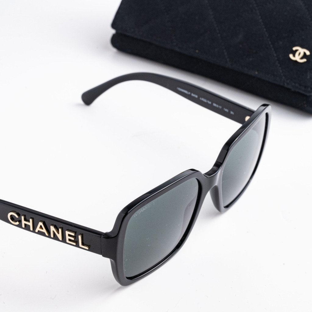 CHANEL 0CH5408 C622S4 BLACK GREY – 56-17-141 (5)