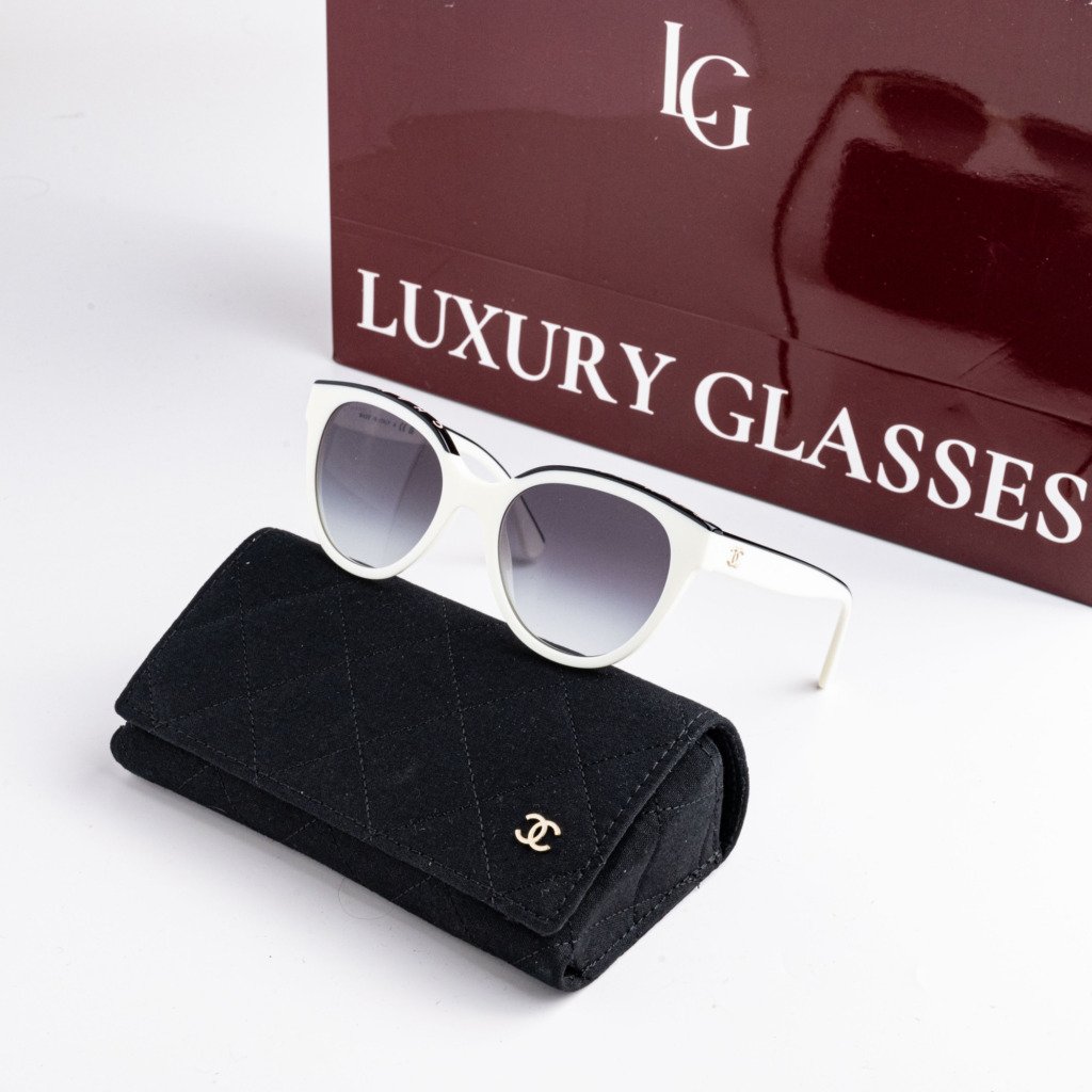 CHANEL 0CH5414 1763S6 WHITE GREY – 54-20-140 (1)