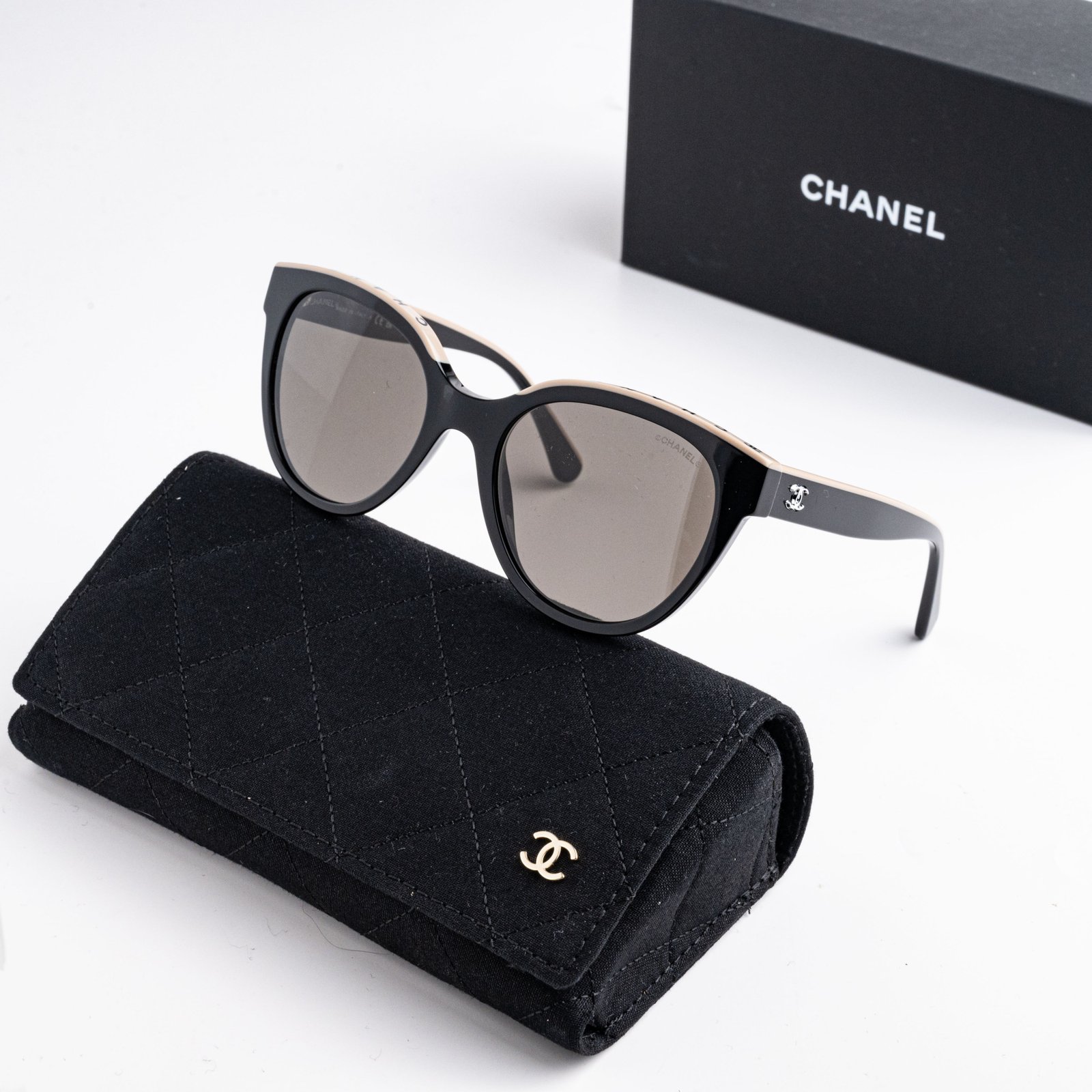 CHANEL 0CH5414 C534-3 BLACK BROWN – 54-20-140 (2)