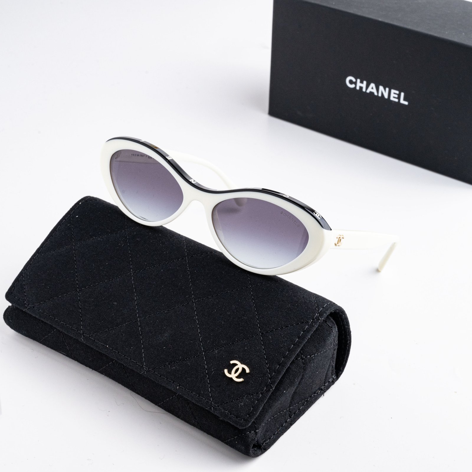 CHANEL 0CH5416 1763S6 WHITE GREY – 57-17-140 (3)