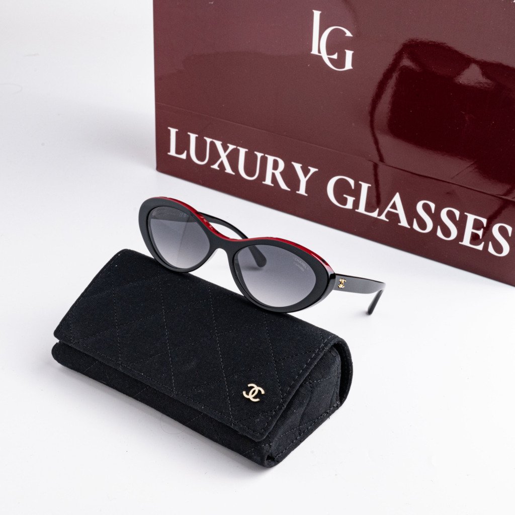 CHANEL 0CH5416 1794S8 BLACK RED GREY – 57-17-140 (1)