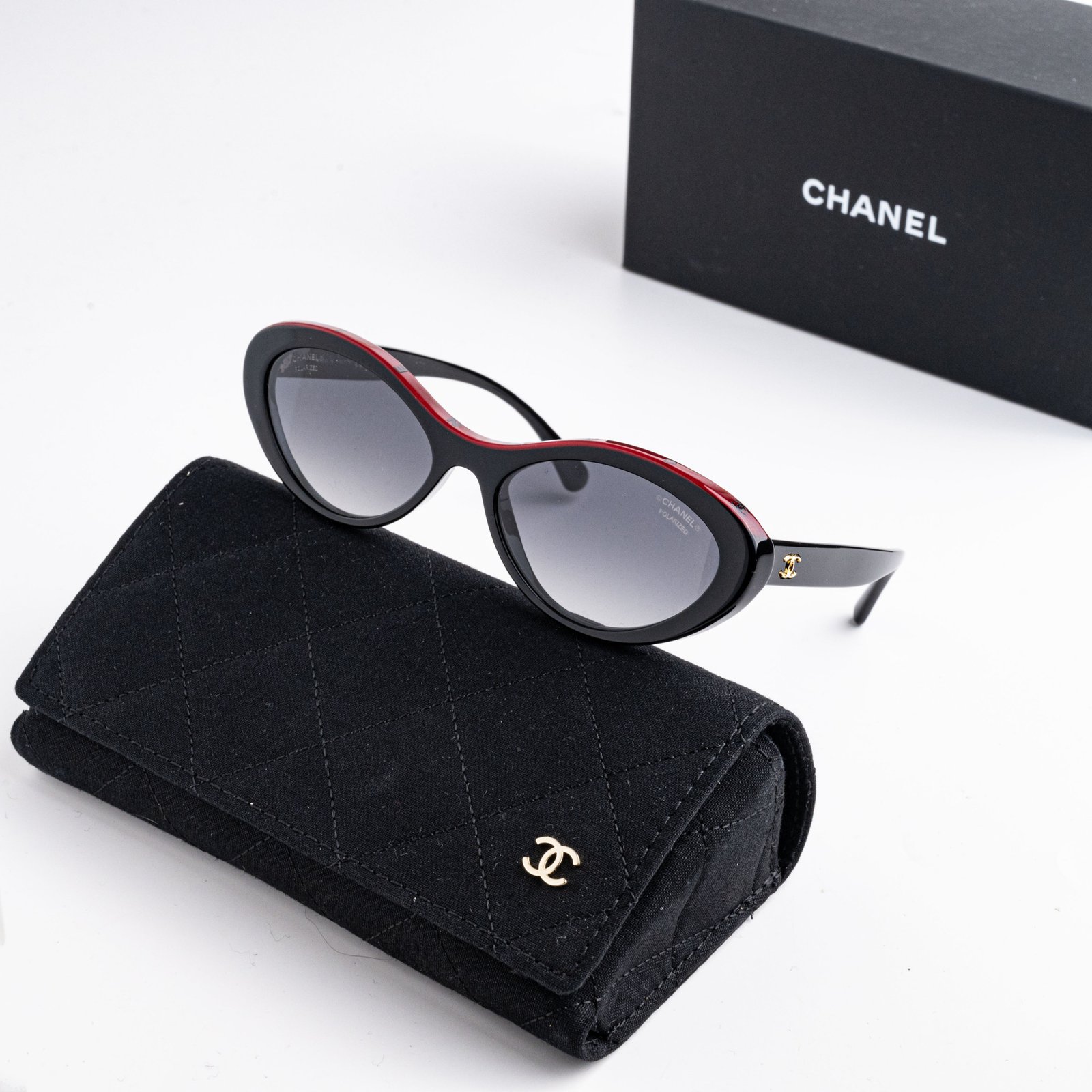 CHANEL 0CH5416 1794S8 BLACK RED GREY – 57-17-140 (2)