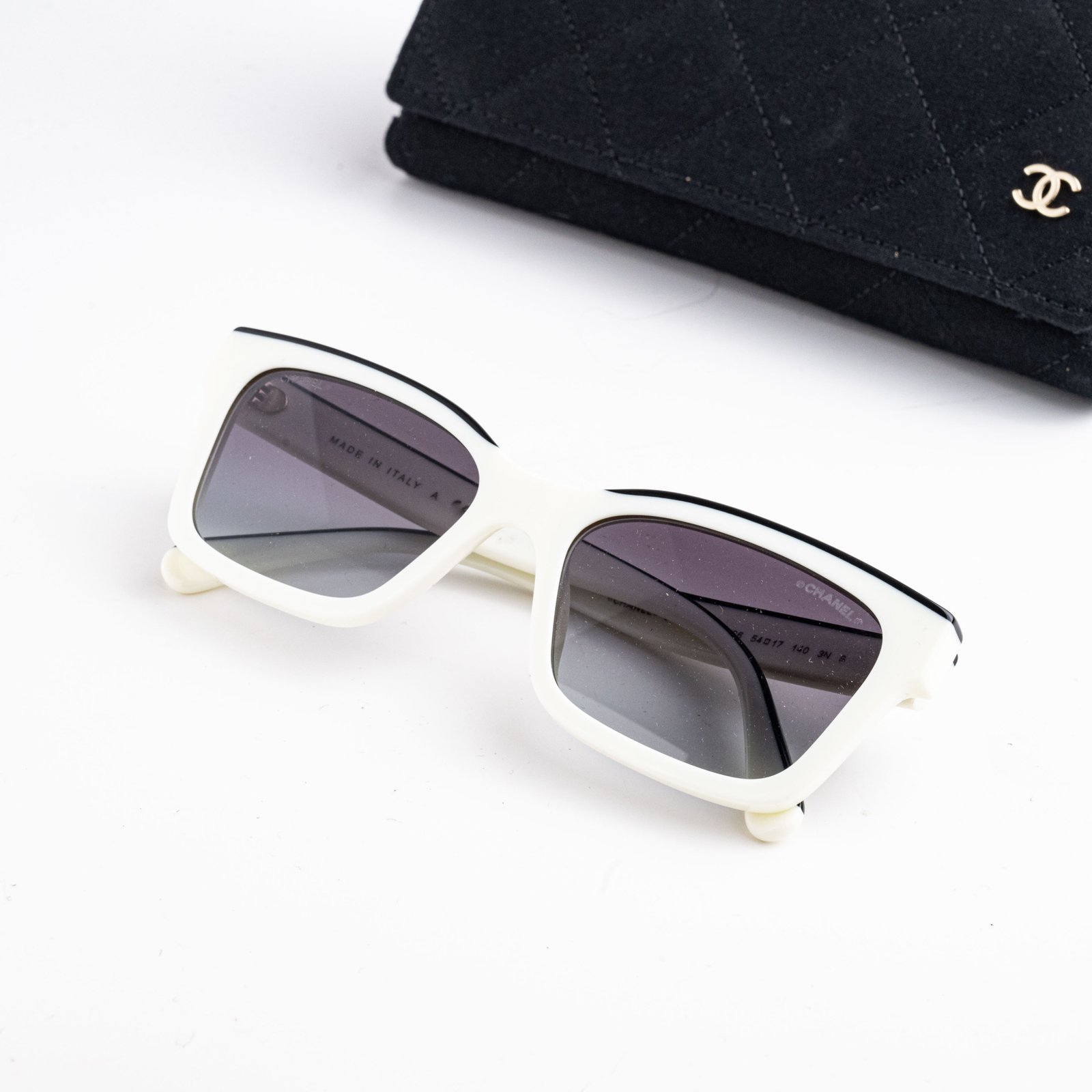 CHANEL 0CH5417 1763S6 WHITE GREY – 54-17-140 (3)