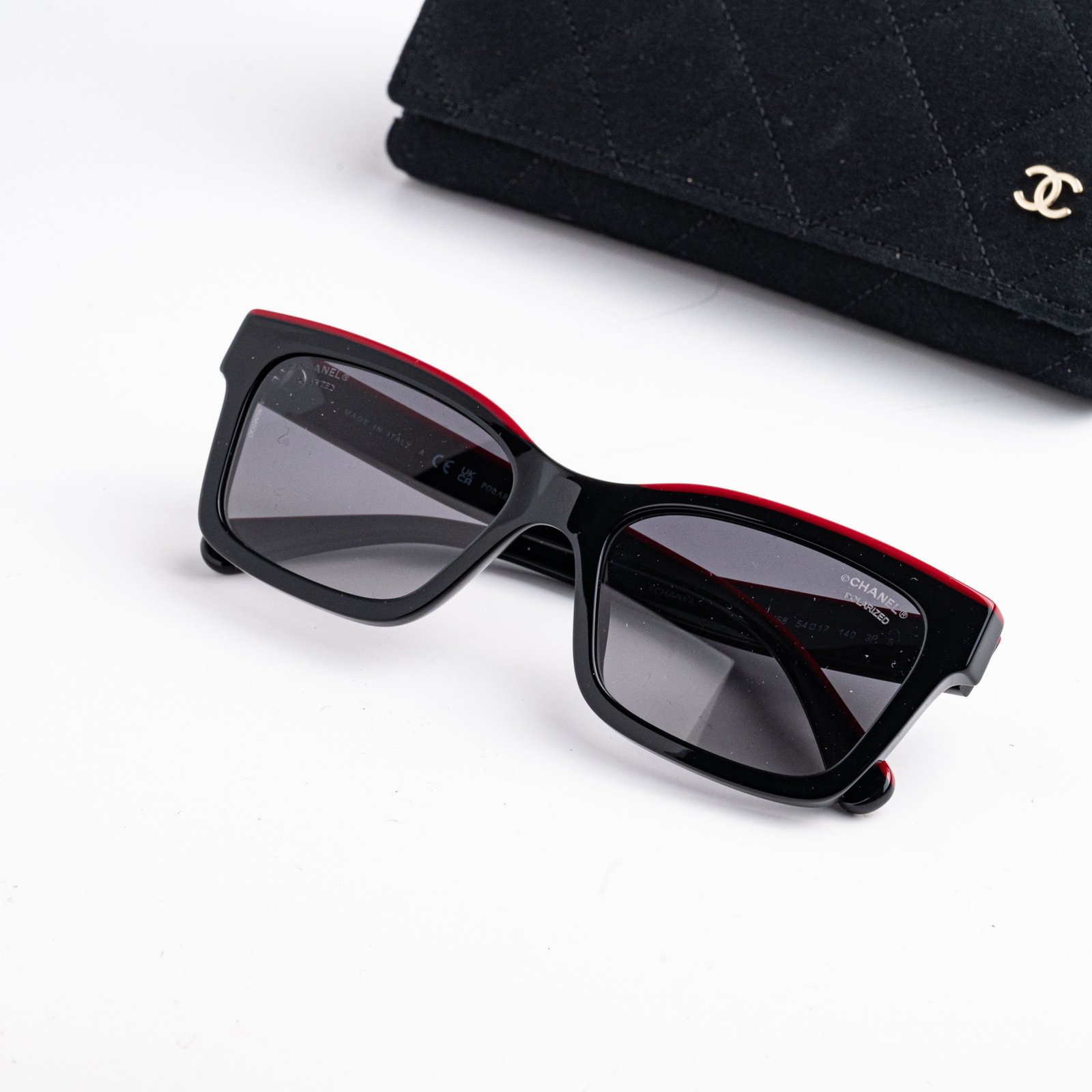 CHANEL 0CH5417 1794S8 BLACK RED GREY – 54-17-140 (3)