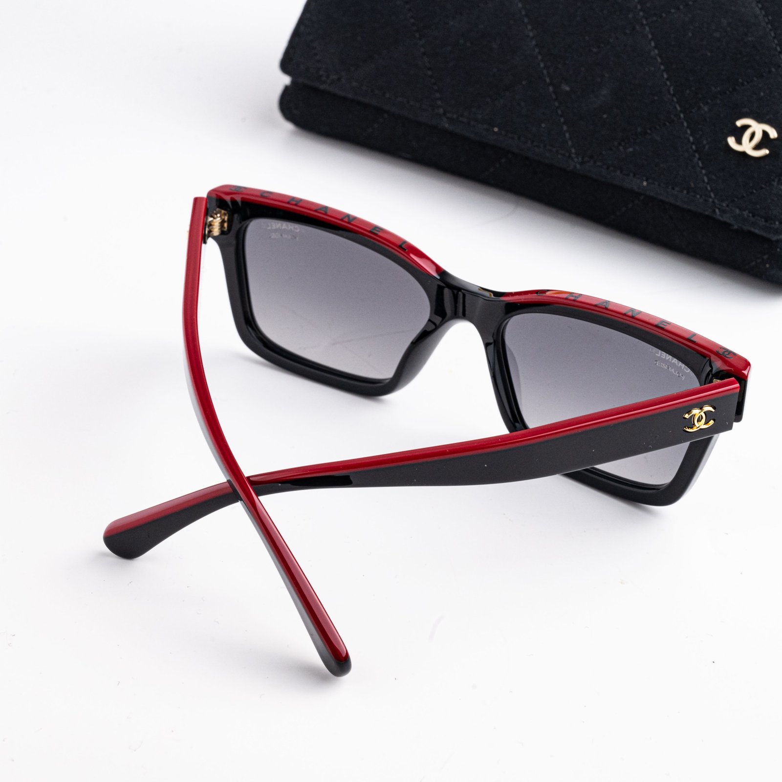 CHANEL 0CH5417 1794S8 BLACK RED GREY – 54-17-140 (4)