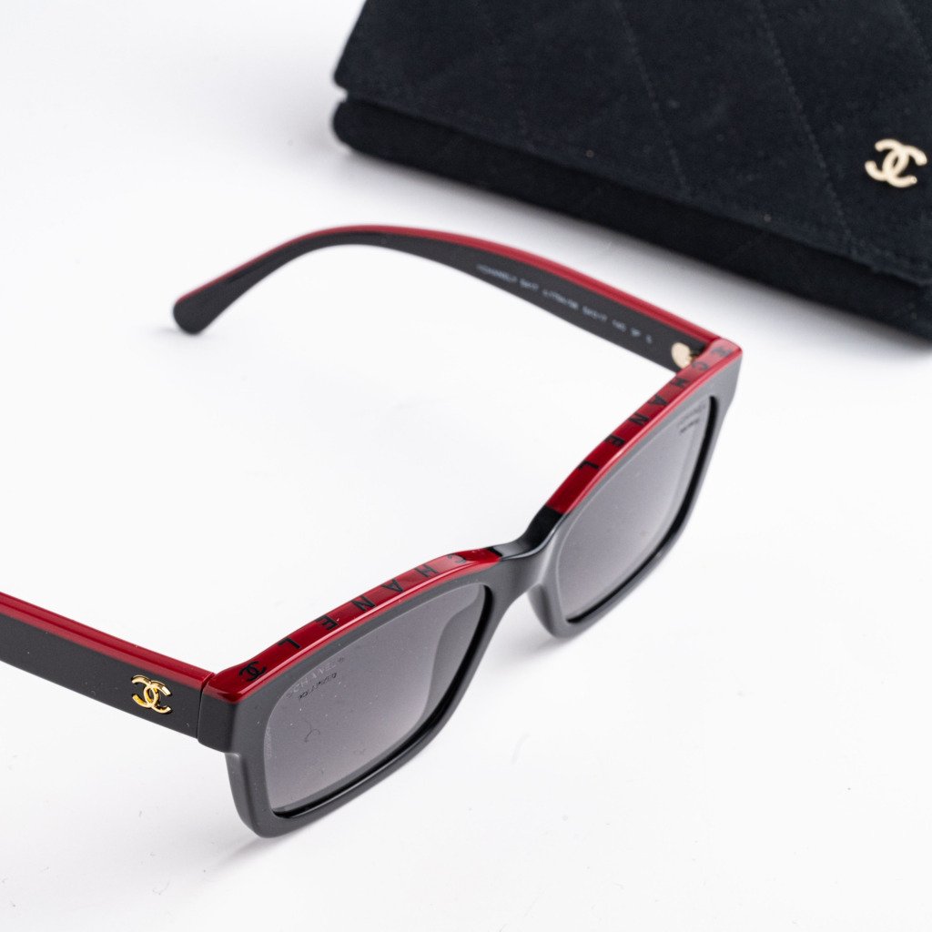 CHANEL 0CH5417 1794S8 BLACK RED GREY – 54-17-140 (5)