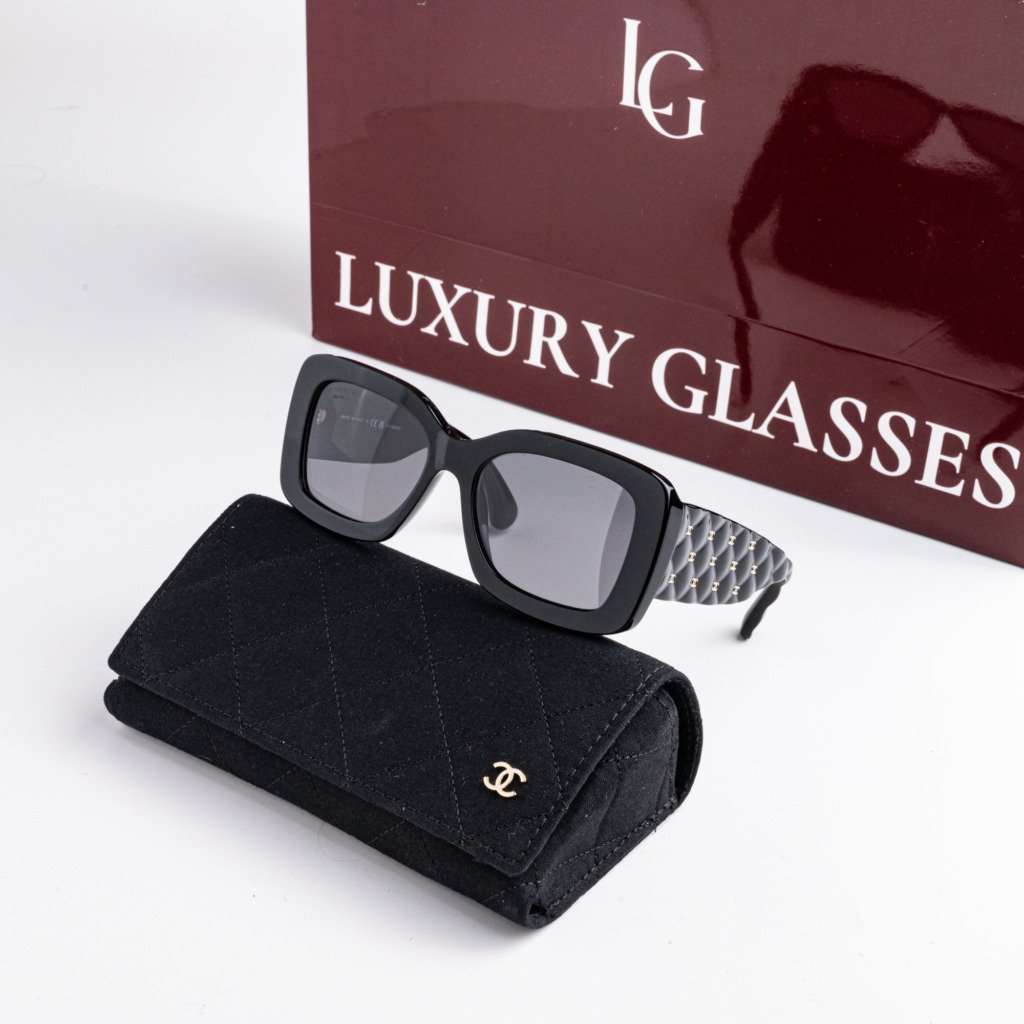 CHANEL 0CH5483 C622T8 BLACK DARK GREY – 54-17-135 (1)