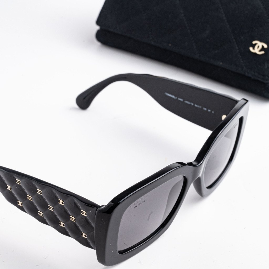 CHANEL 0CH5483 C622T8 BLACK DARK GREY – 54-17-135 (5)