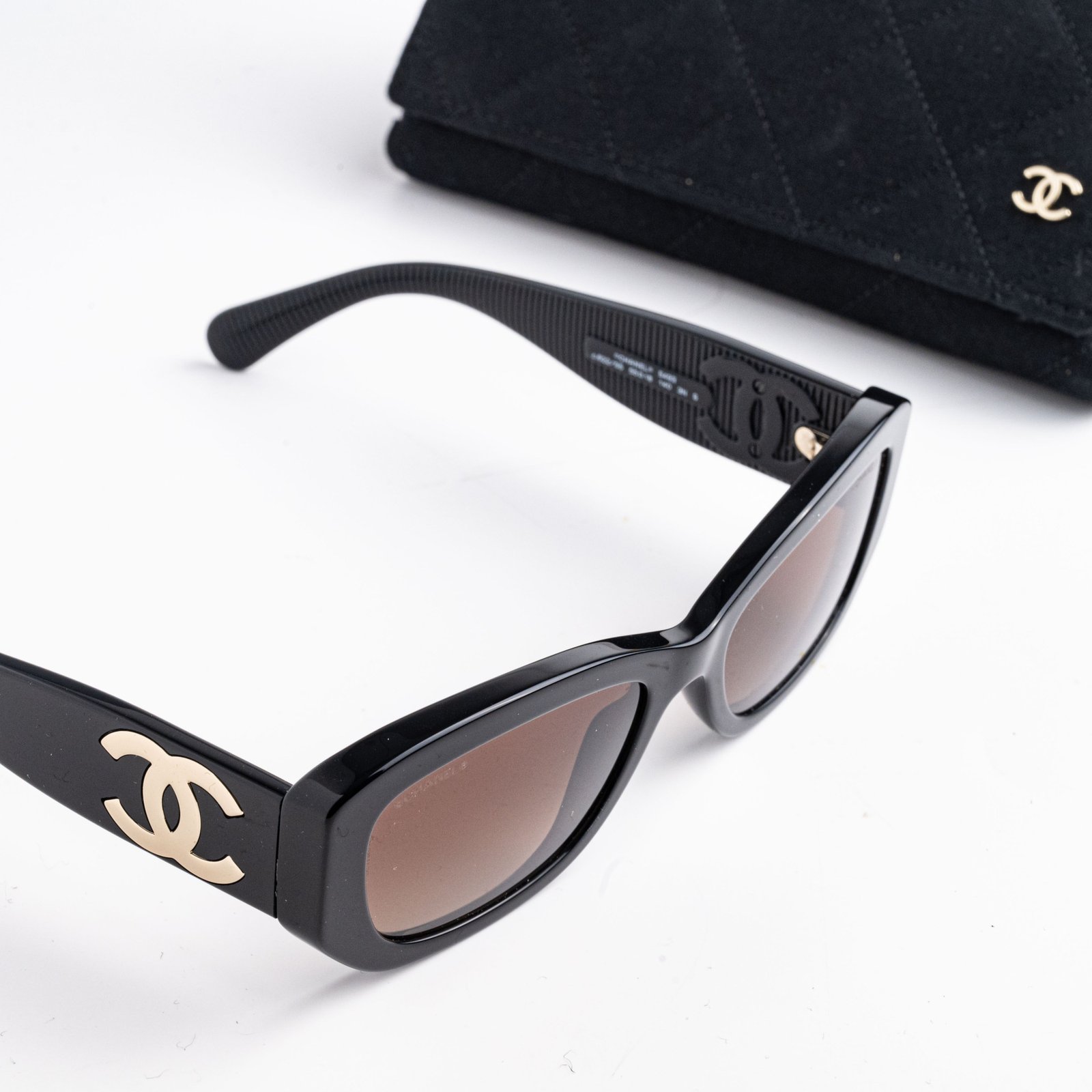 CHANEL 0CH5493 C622S5 BLACK BROWN – 55-18-140 (5)