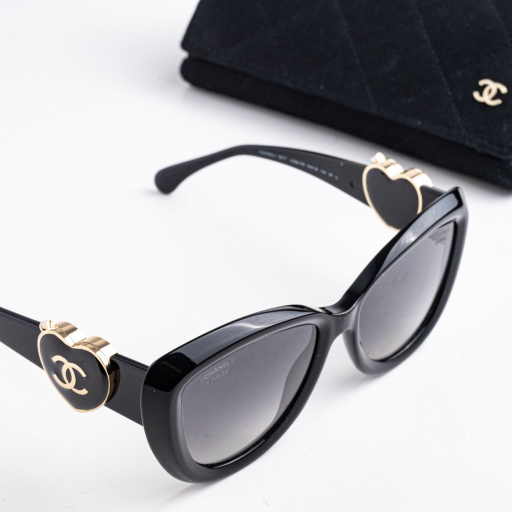 CHANEL 0CH5517 C622S8 BLACK DARK GREY – 54-18-142 (5)