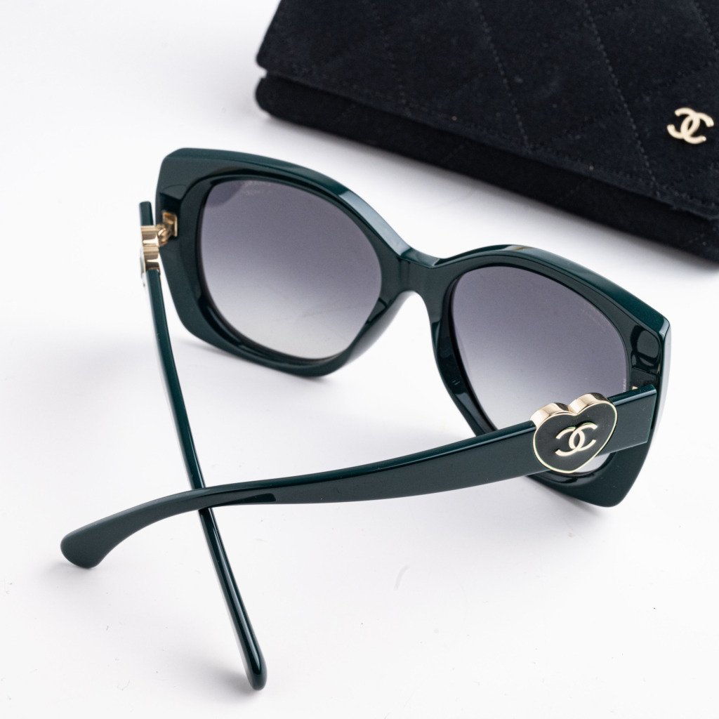 CHANEL 0CH5519 1459S8 GREEN GREY – 55-17-140 (4)