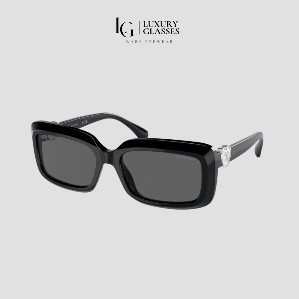 CHANEL 0CH5520 C501S4 BLACK GREY – 56-17-140 (1)